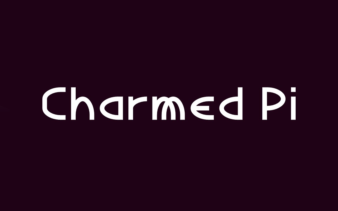 【Charmed Pi】它是一款包含608 个字形支持75种语言的英文字体 免费商用字体！-优享侠