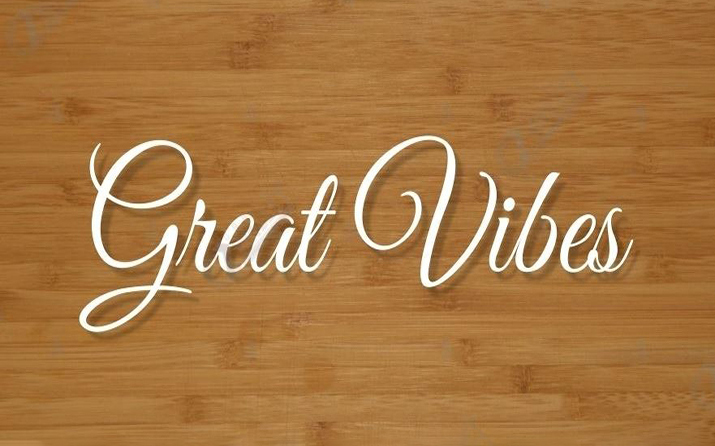 【Great Vibes】它是一款流畅优美的英文字体 免费商用字体!-优享侠
