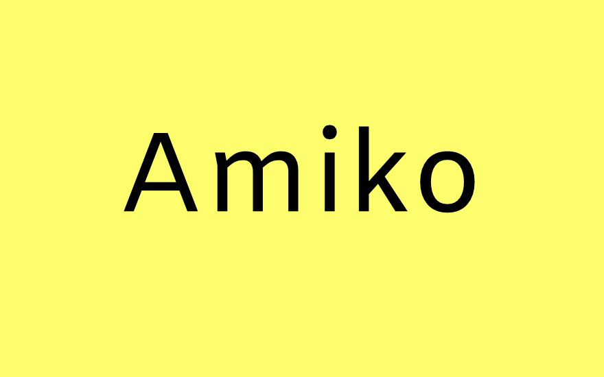 【Amiko】这是一款干净实用的德文和拉丁字体家族 免费商用字体！-优享侠