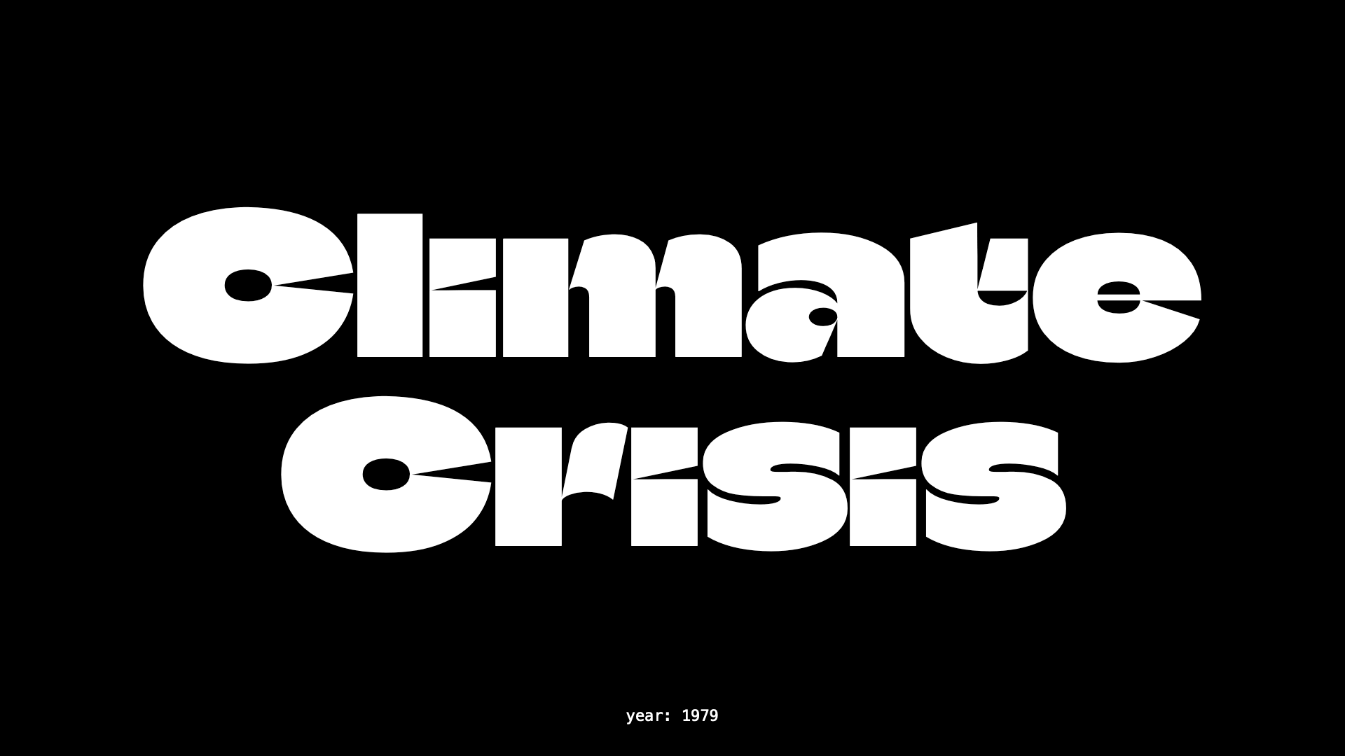 图片[2]-【Climate Crisis】用于可视化气候危机紧迫性的免费字体 免费商用字体！-优享侠