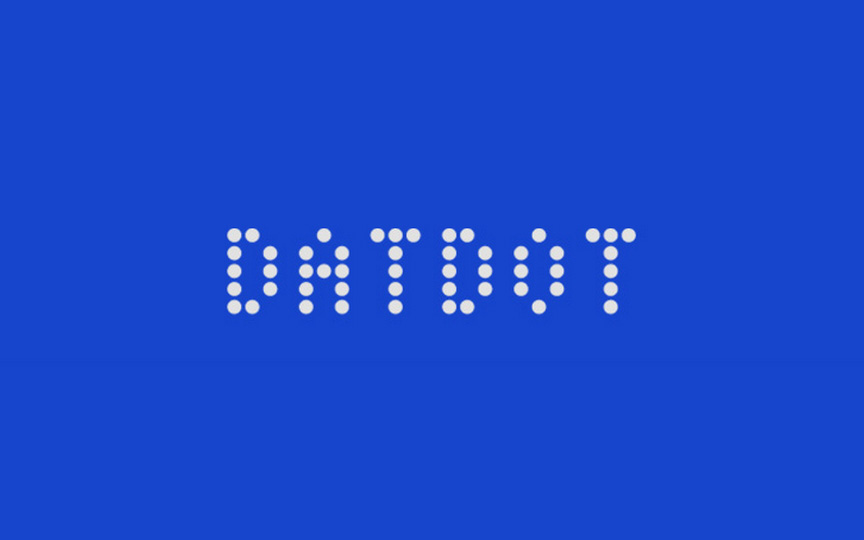 【DatDot】它是一款圆形点阵样式英文字体 免费商用字体!-优享侠