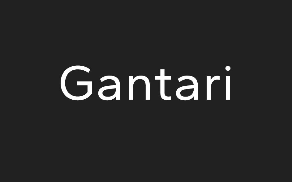 【Gantari】它是一种具有几何设计的无衬线英文可变字体 免费商用字体!-优享侠