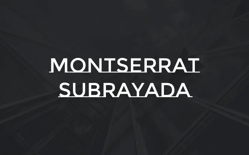 【Montserrat Subrayada】它的灵感来自社区的旧海报和标志 免费商用字体!-优享侠
