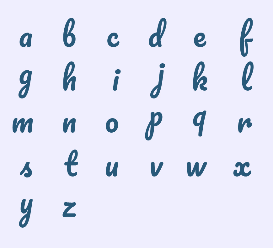 字体特征