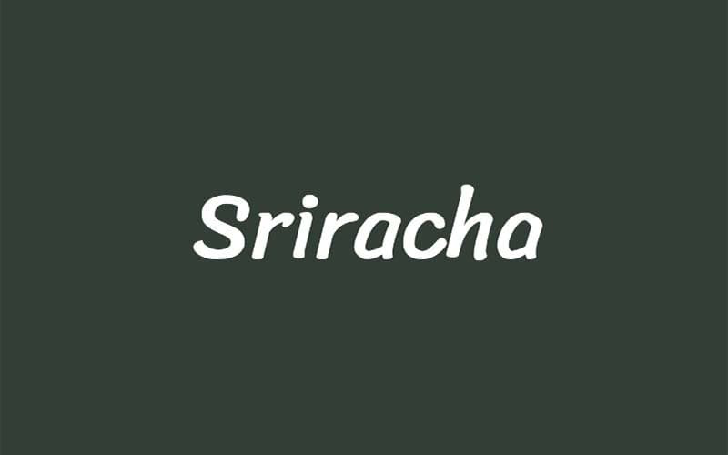 【Sriracha】这是一种新的泰语+拉丁语手写字体 免费商用字体！-优享侠