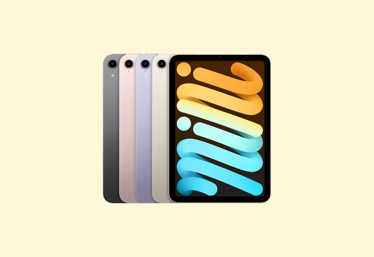 最新款iPad mini6（PSD样机贴图）免费下载！-优享侠