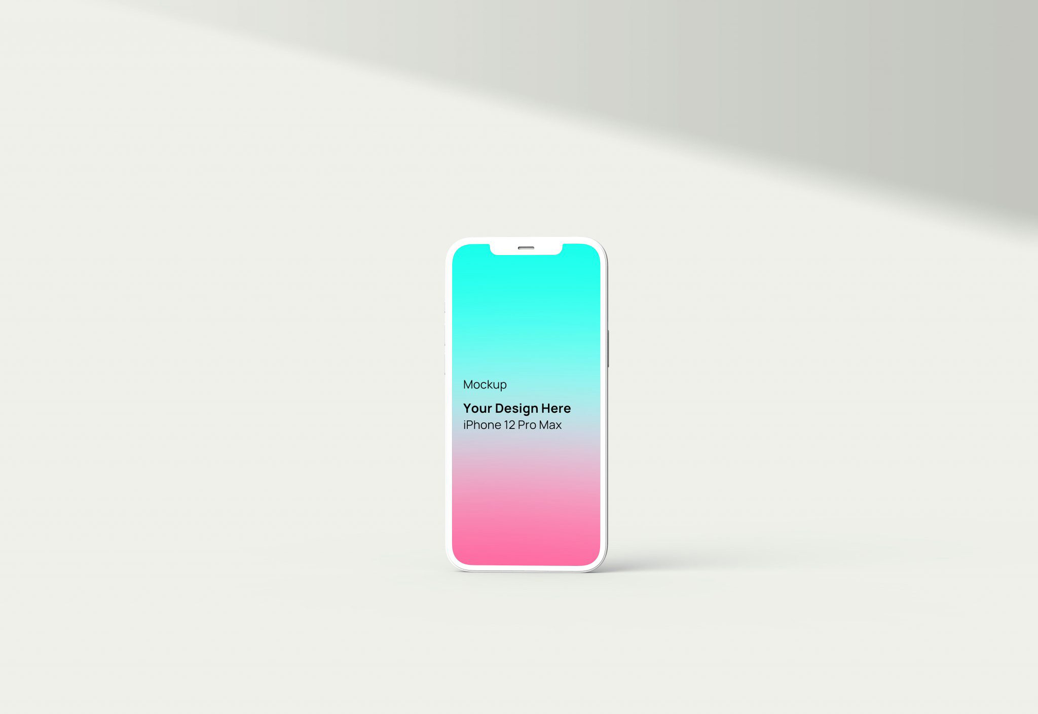 时尚简约高质量的iPhone12 Pro Max样机(PSD样机模板)免费下载!-优享侠
