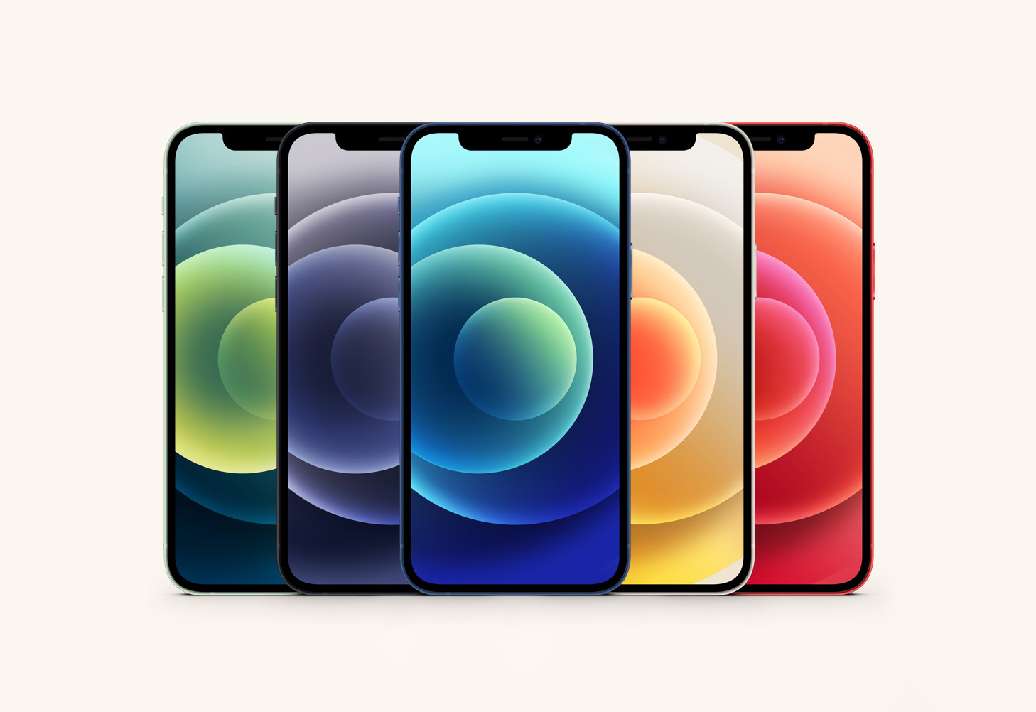 最新苹果12/iPhone12 Mockup（PSD样机模板）免费下载！-优享侠