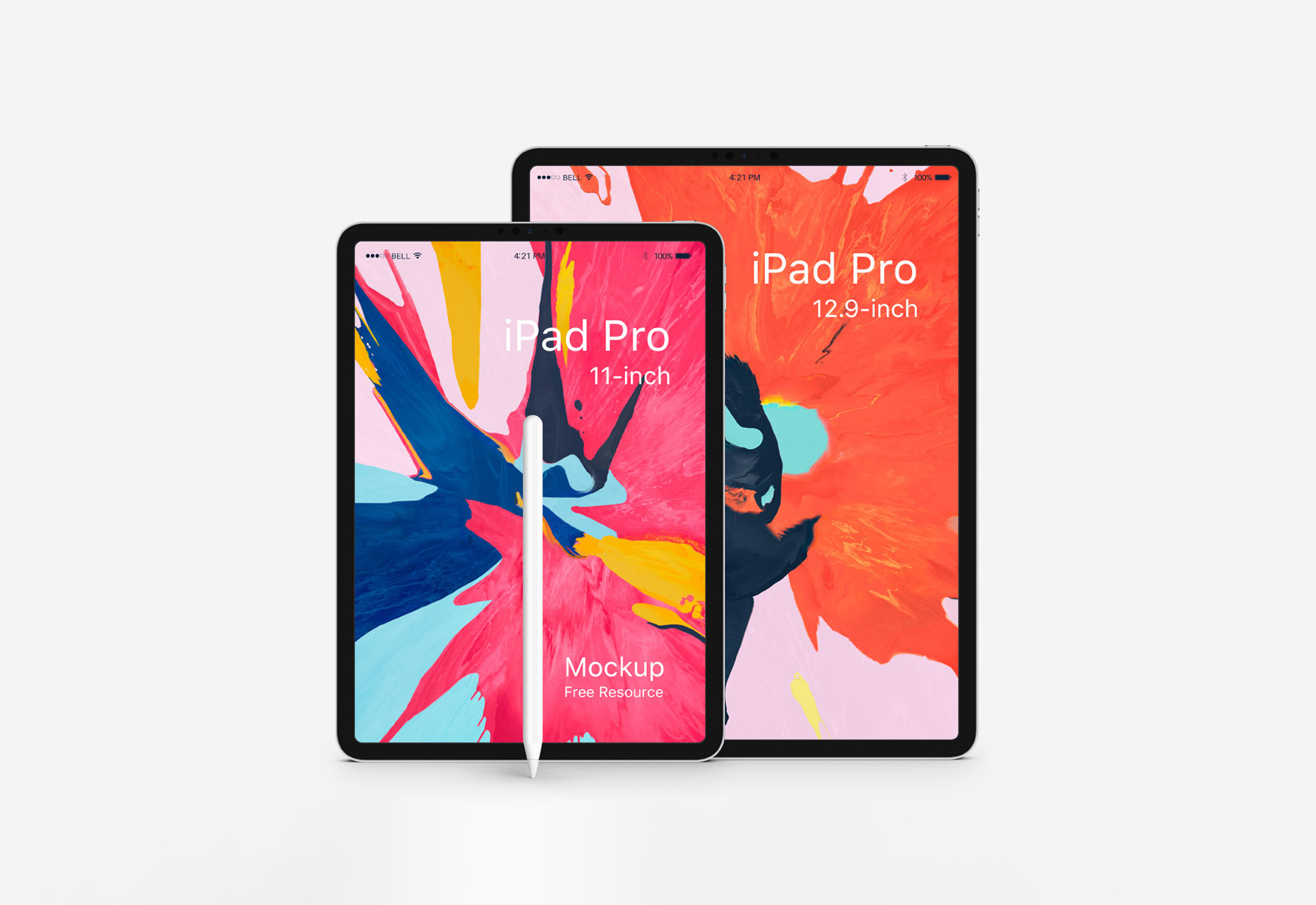 iPad Pro样机智能贴图（PSD样机模板）免费下载！-优享侠