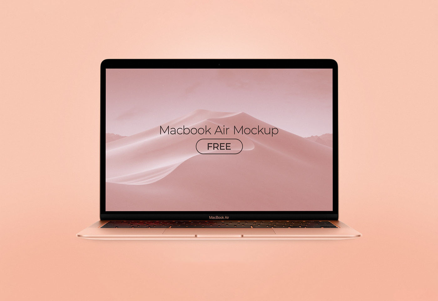 MacBook Air 2020 样机（PSD样机模板）免费下载！-优享侠