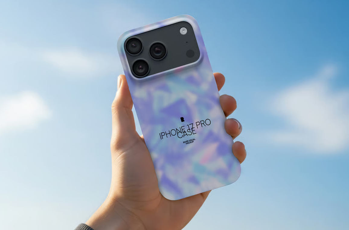 iPhone 17 Pro保护壳样机（PSD样机模板）可商用电子数码样机免费下载！-优享侠